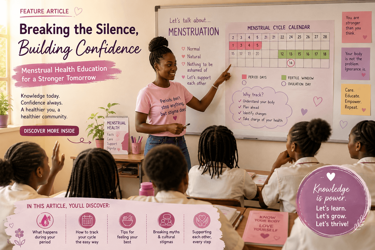 MENSTRUATION AND YOUNG GIRLS: WHEN THEY LACK PROPER EDUCATION